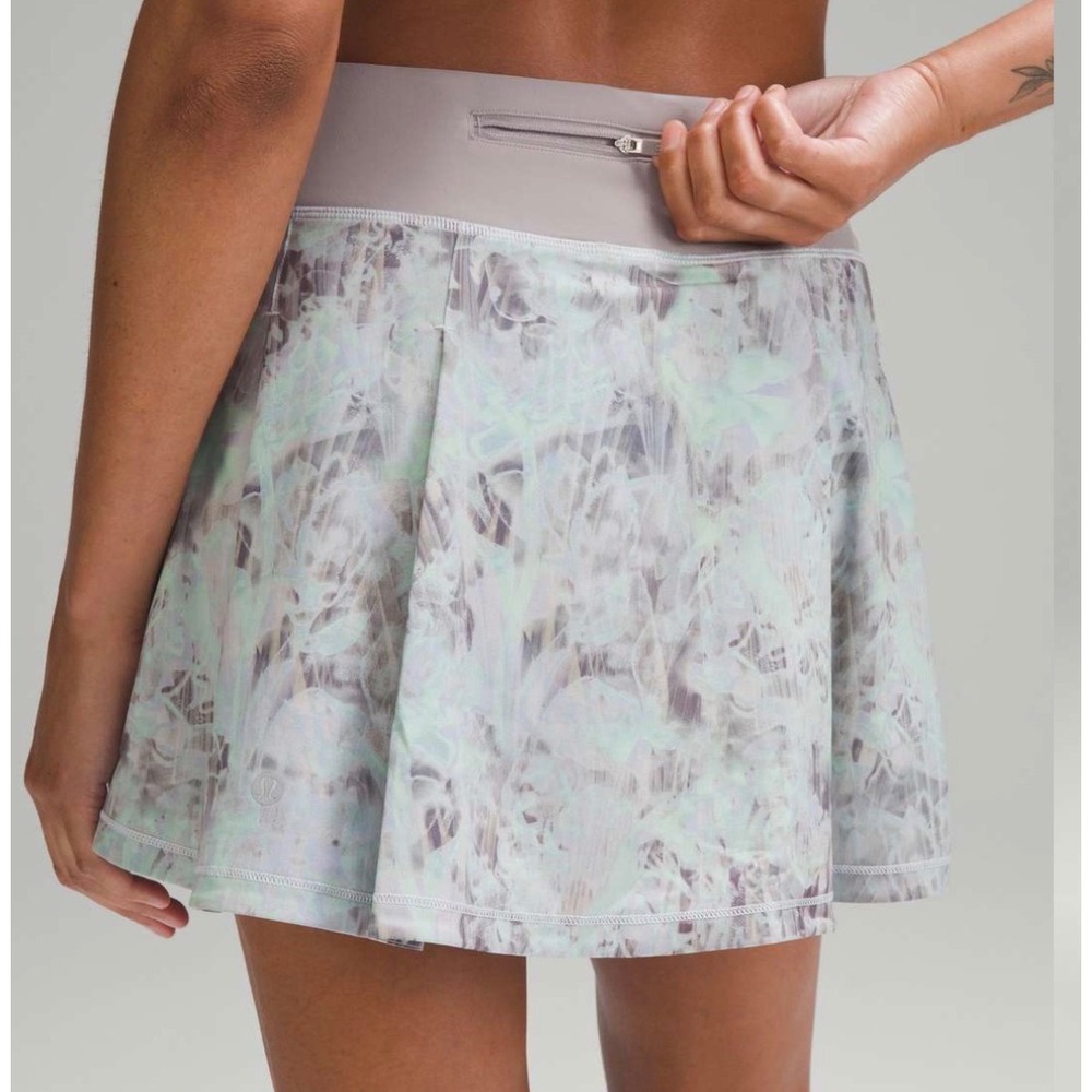 Lululemon Speed Up Short Skirt Tie Dye Print Athletic Skirt Women's Size 4